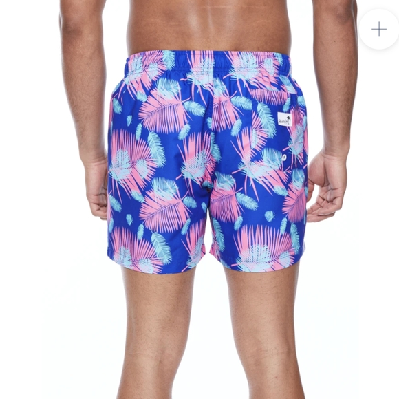 Boardies Tropicana Blue Mens Swim Shorts - Picture 5 of 11